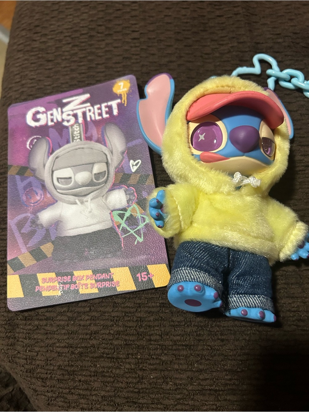 Disney Stitch Plush Keychain
